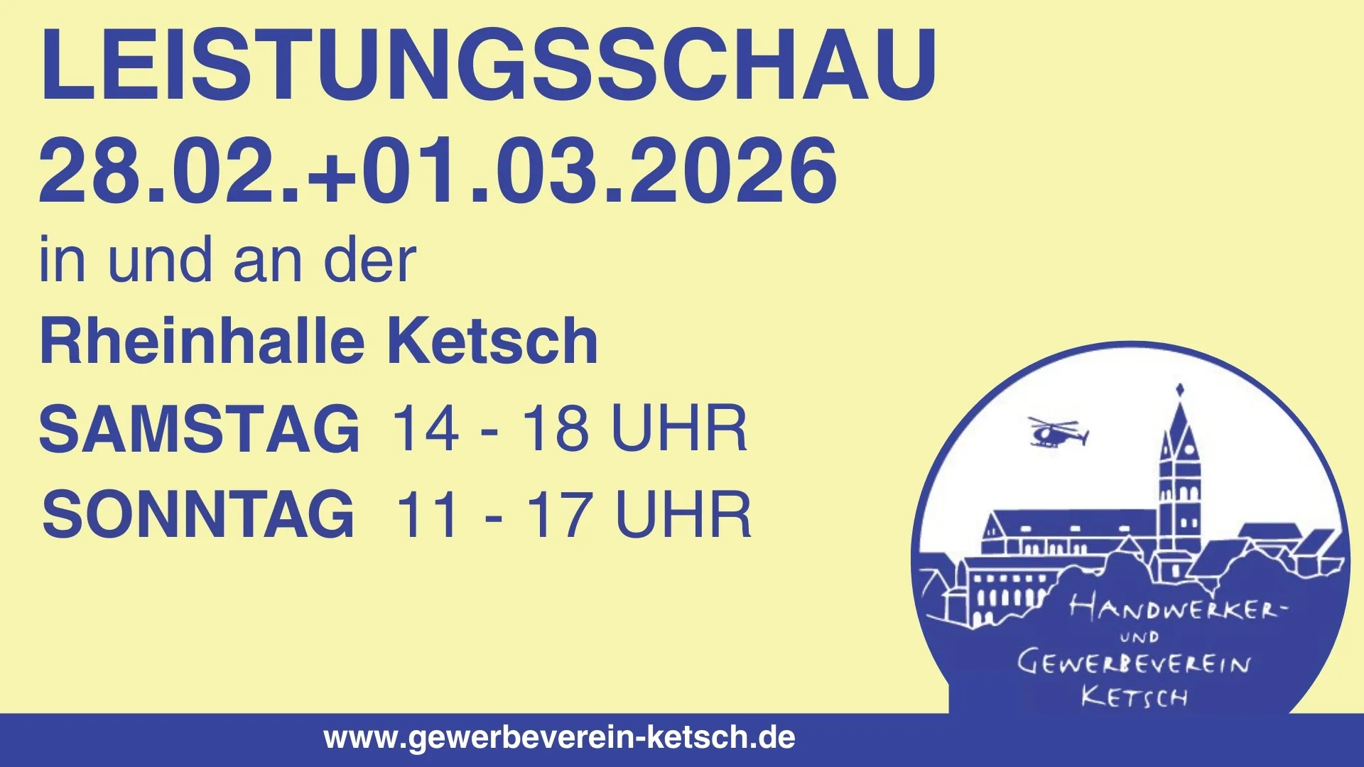 Plakat zur Leistungsschau 2026, Bild 1 von 1